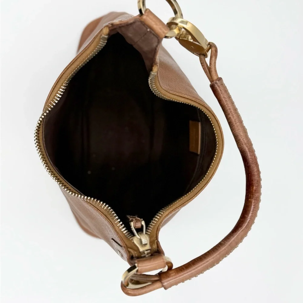 Gucci Brown Leather Shoulder Bag (pelove) - Picture 8 of 11